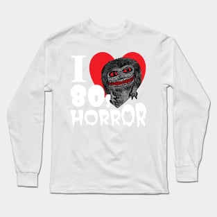 I Love 80s Horror Long Sleeve T-Shirt